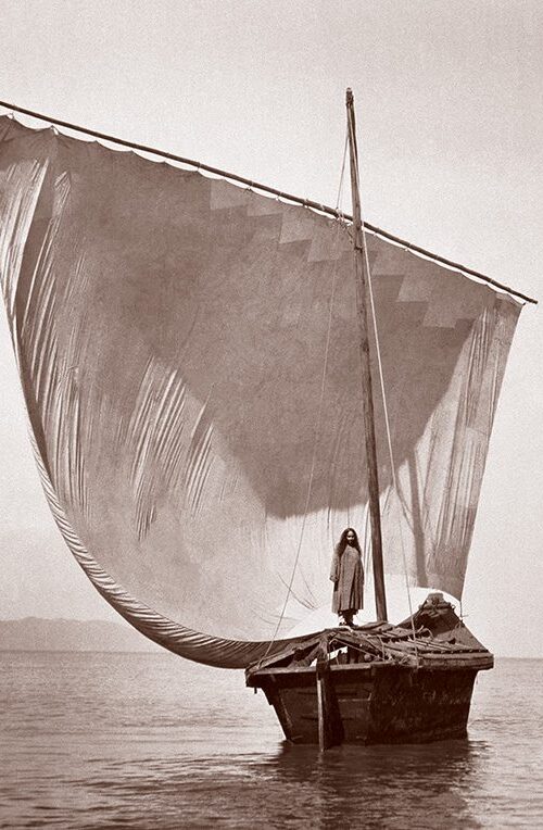 Paramahansa Jogananda nad jeziorem Chapala, Meksyk, 1929